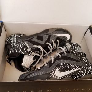 Lebron James Black/White Sneakers